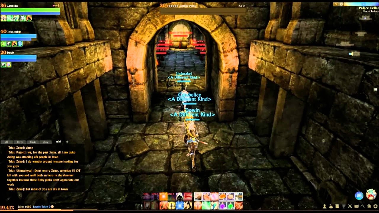 Palace Cellar Instence Run - YouTube