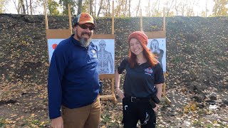 Range Monkey Works Multiple One-Handed Shooting Techniques