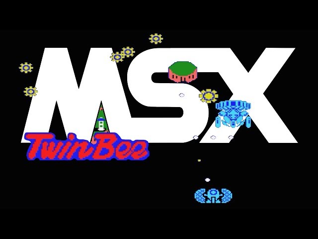 MSX ツインビー TWIN BEE Twinbee MSX Longplay ✓ - YouTube