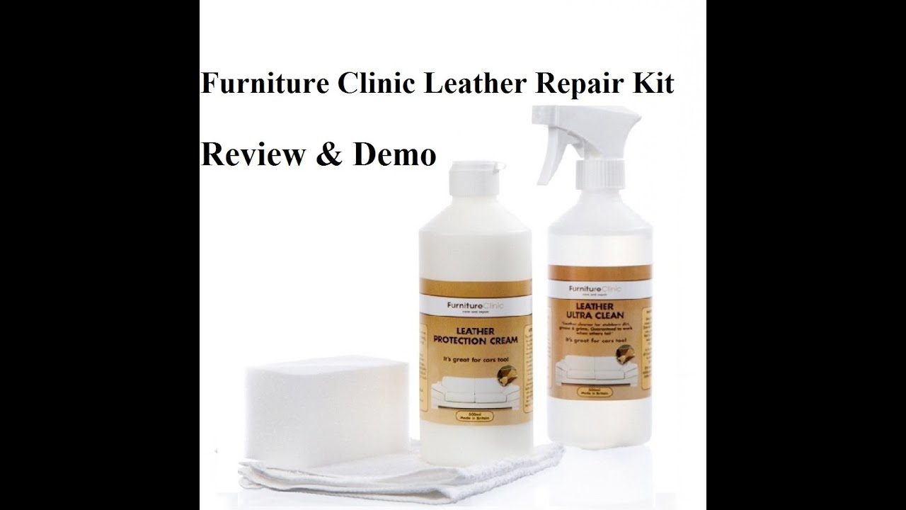 Furniture Clinic Leather Repair Kit - Review & Demo 