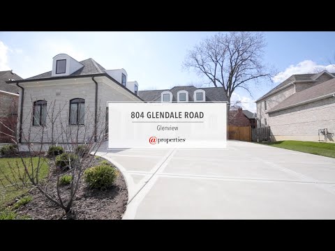804 Glendale Road, Glenview, IL home video tour