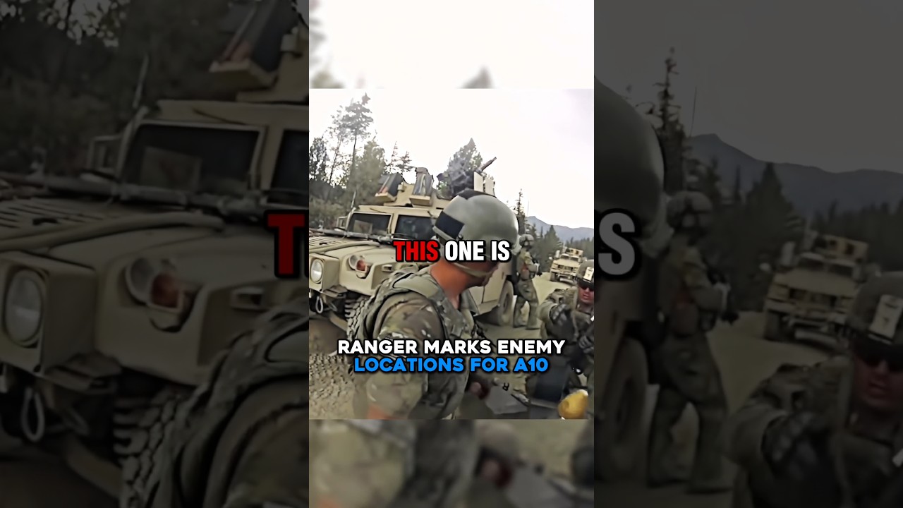 Ranger Marks Enemy Locations For A10