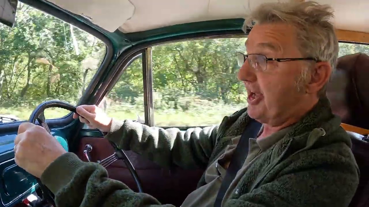 Morris Traveller Test Drive to the coast 9th September 2025