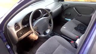 1999 Chevy / Geo Metro  100K run  , part 1 1999 Geo Metro Black 4d