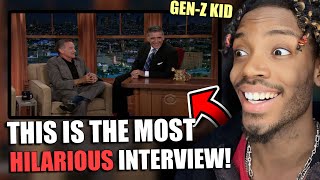 GEN Z KID Reacts To Robin Williams HILARIOUS Craig Ferguson Interview (2013)