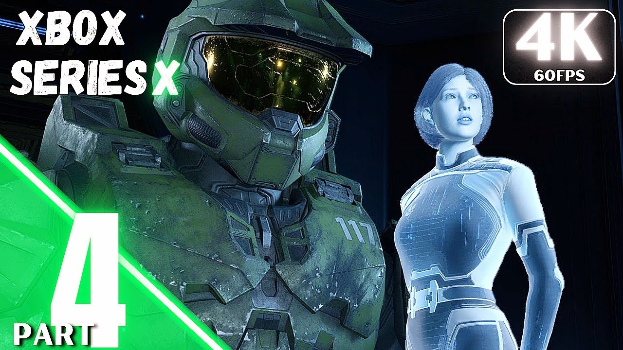 HALO INFINITE XBOX SERIES X WALKTHROUGH GAMEPLAY PART 4 4K - YouTube