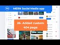 26- Social Media App MERN STACK :  404 Page Not Found Component  - بالدارجة التونسيّة