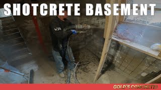 Shotcrete Basement