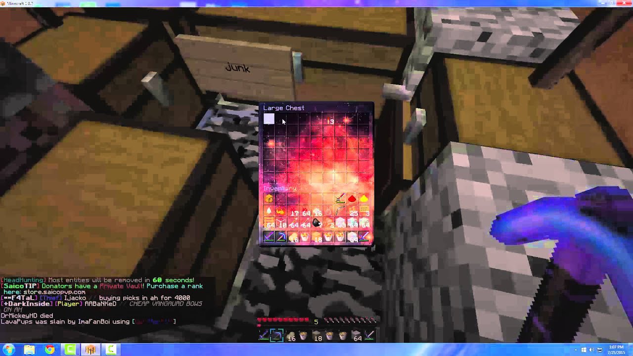 Minecraft Raid in Saico