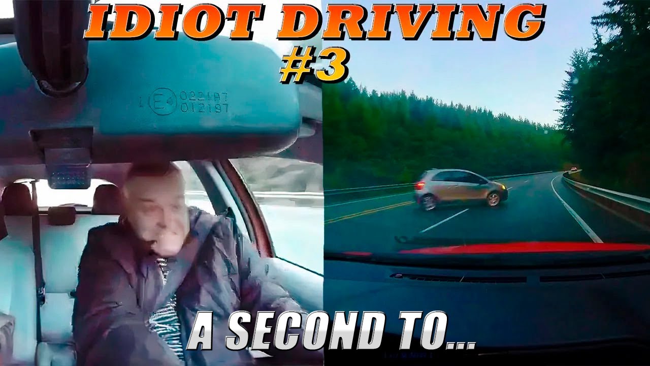 A Second to Crash | 20 US Driving Fails & Car Crashes | Idiot Driving 3 ...
