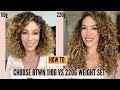 Curly Clip-In Hair Extensions 220g vs. 110g | Bebonia Curly Hair Extensions