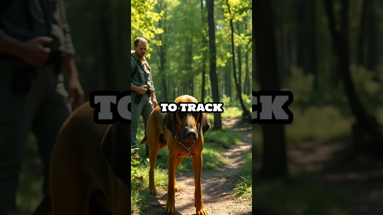 Bloodhound’s Nose Solves Crimes: Real Court-Approved Evidence! 🐾🔍