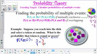 Mrs  Eischens Alg 2 Lesson 11 3 Multiple probabilities