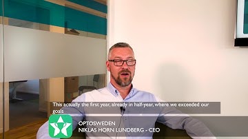 How OptoSweden reached yearly quota in early May, increased sales and found a new revenue stream!
