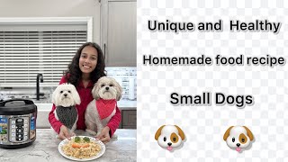 Healthy and Unique Homemade Food Recipe for Dogs| Food Recipe for Small Dogs