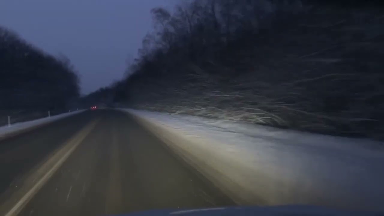 Night Driving Sounds for Sleep | Calm Road Noise | No Music