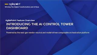 Introducing the Universal AI Control Tower Dashboard