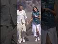 Brad Pitt & Ines De Ramon Spotted Walking In Beach.