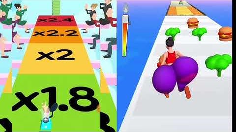 Juice Run 3D VS Twerk Race  - All Levels Gameplay Android,ios  BEST GAME FOR 2022