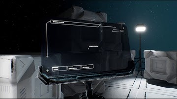 Interactive 3D Tab UI Panel - UE4