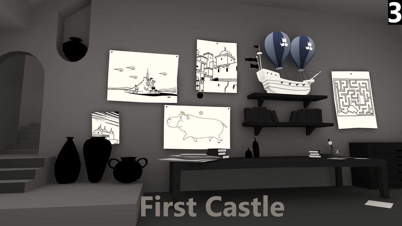 First Castle | The Unfinished Swan | 3