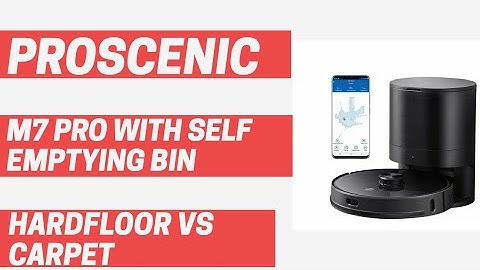 Proscenic M7 Pro: Hardfloor VS. Carpet, Fine Debris Vs. Large Debris