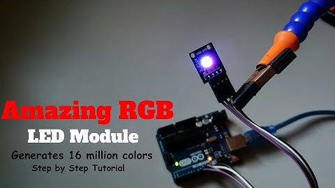 Amazing RGB Module that generates 16 million colors