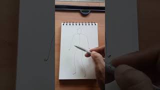 Mlbb hero stickman drawing #art #stickmanart #animedrawing #speeedrawing #sketch