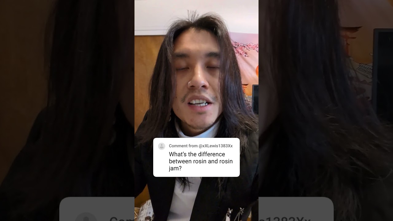 The differences between rosin and rosin jam