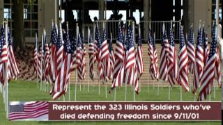 Arlington International & The True Patriots Care Foundation Memorial Day Flag Display