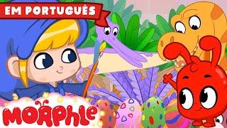 Pintando ovos de dinossauro | Morphle em Português | Desenhos Animados para Crianças em Português screenshot 4