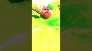 Giant Rainbow Water Balloon Explosion 🌈💥  #asmr #balloonpopping #oddlysatisfying #satisfying