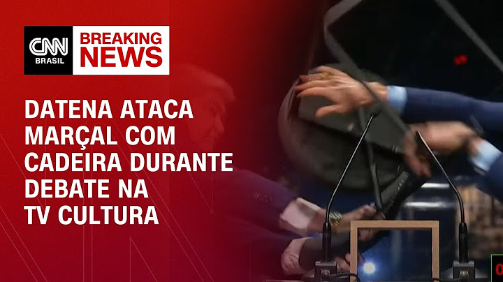 Datena ataca Marçal com cadeira durante debate na TV Cultura | CNN Brasil