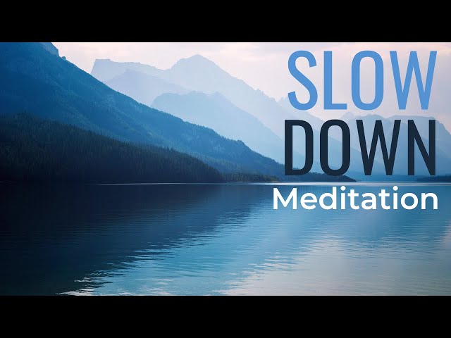 Gentle & Slow Breathing Meditation To Control Your Anxiety