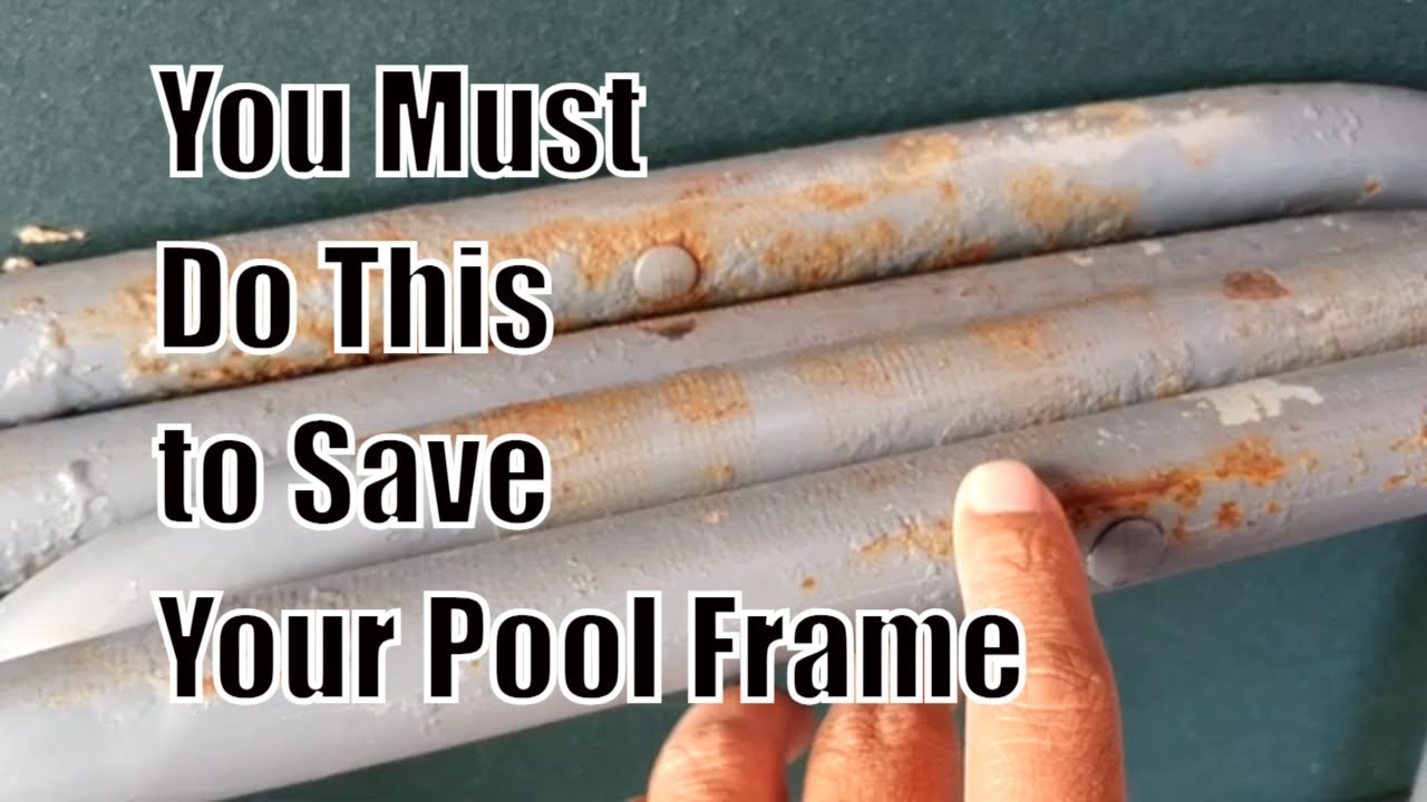 How To Stop Metal Corrosion In Above Ground Pools - YouTube