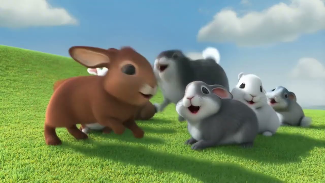 Bunny Songs for Kids Music | Funny Rabbit Nursery Rhymes and Bunny Dance Songs for Preschool