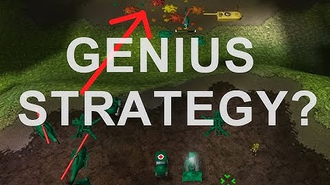 Genius plan in Death Garden Map | Army Men RTS mods
