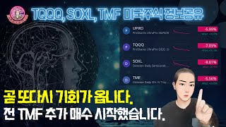 곧 또다시 기회가 옵니다. 전 TMF 추가 매수 시작했습니다. [TQQQ, SOXL, TMF 미국주식 정보공유]