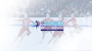 Synchronized Skating will take the center stage in Lake Placid 🌟| #WorldSynchro