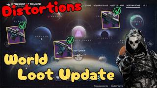World Gear Set Bonus and Distortions Guide