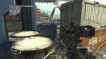 Call of Duty bo2 FFA W/split rolling on-screen 5!