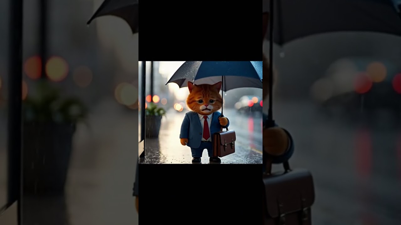 Meow Meow Sad Song 😿 Orange Fat Cat Cries at Lost Toy 