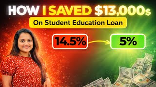 My Student Loan Refinancing Experience | I saved 13000$ with this | SOFI