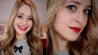 A 1950's Festive Makeup Tutorial | Fleur De Force