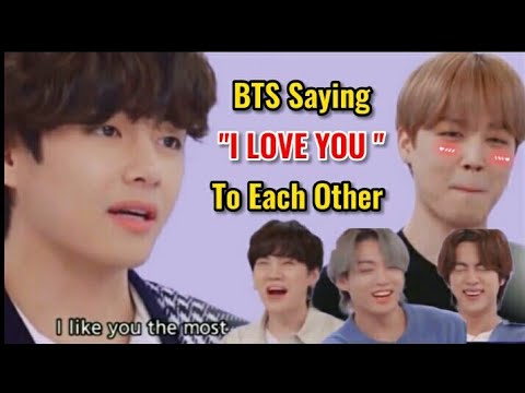 BTS Saying I LOVE YOU / SARANGHAE To Each Other for 90 Seconds Straight