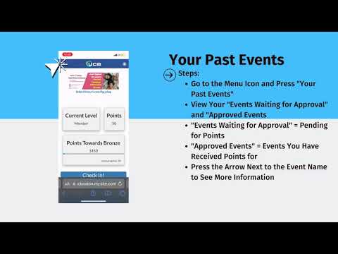 Viewing Your Past Events