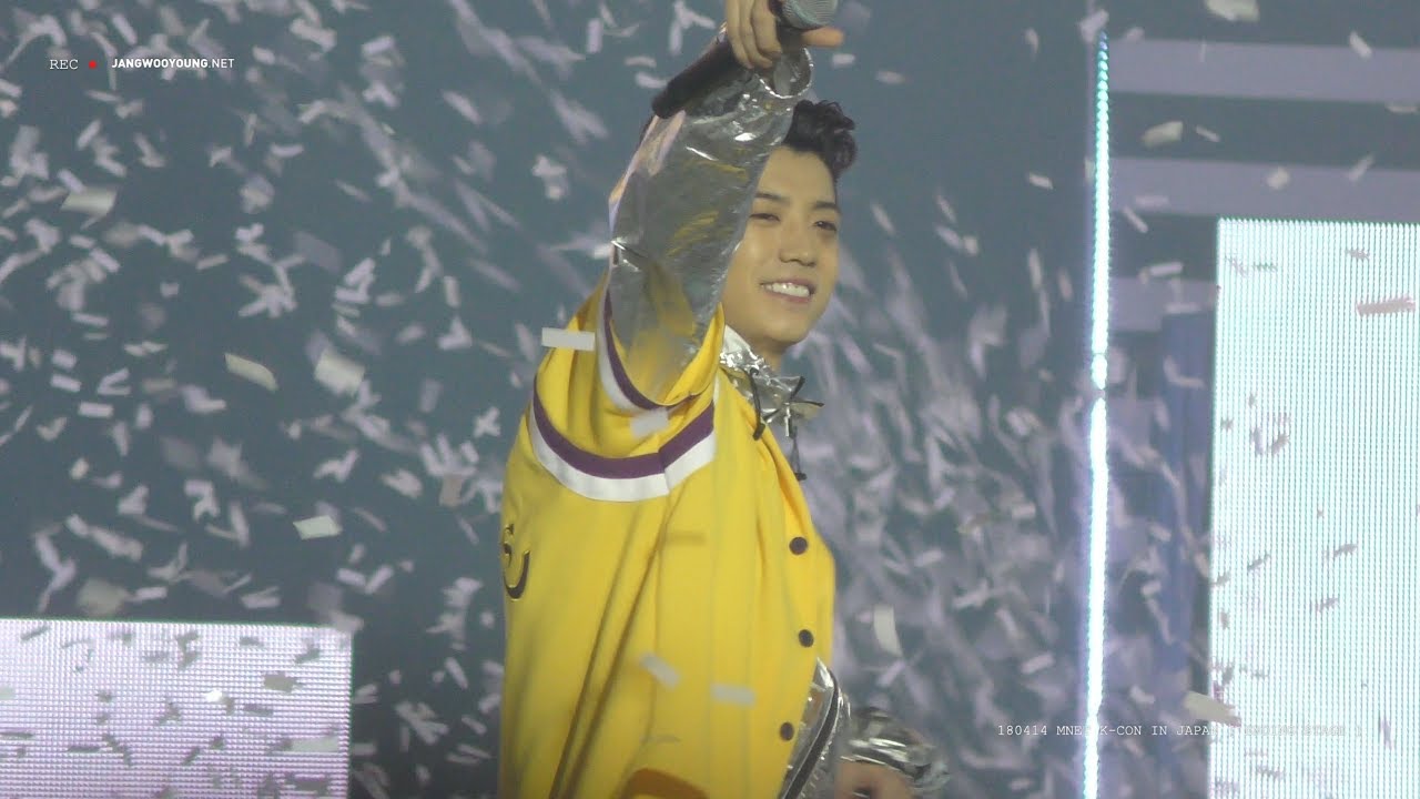 [FANCAM] 180414 KCON 2018 JAPAN×M COUNTDOWN - Ending / WOOYOUNG Focus