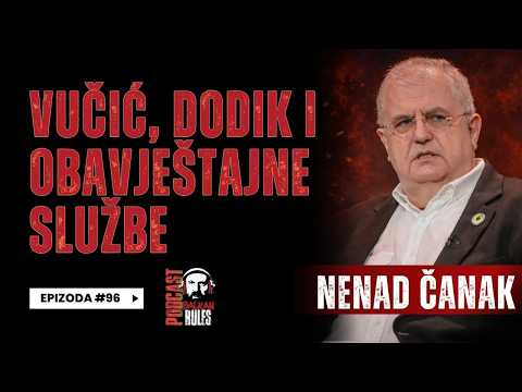 Balkan Rules Podcast Ep 96   Nenad Čanak   Vučić  Dodik i obavještajne službe