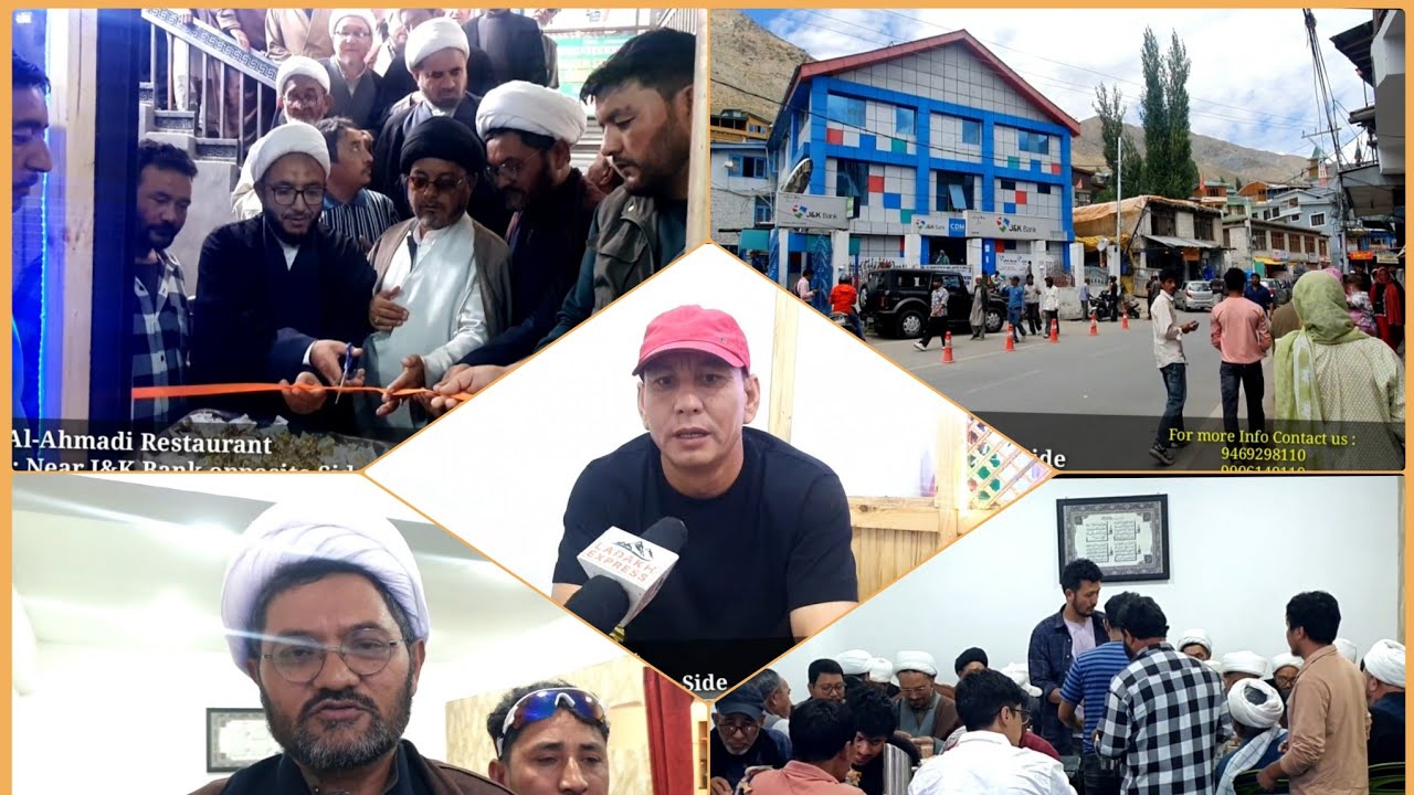 New Dining Spot: Al-Ahmadi Restaurant Opens in Kargil Near J&K Bank
