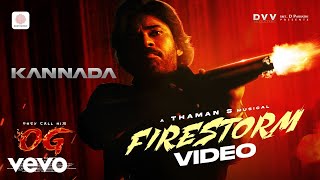 They Call Him Og kannada  Firestorm  Song  Pawan Kalyan  Thaman S